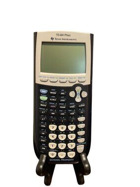 Texas Instruments TI-84 Plus Graphing Calculator Yellow School Property